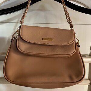 EUC Aldo Tan / Beige Double Shoulder Handbag (OS)